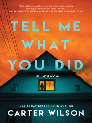 cover image of Tell Me What You Did